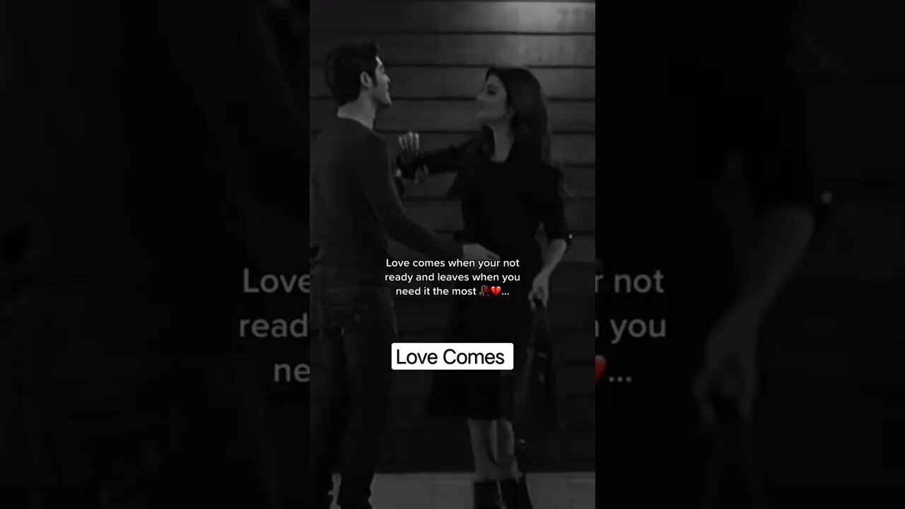 Quote: Love Comes