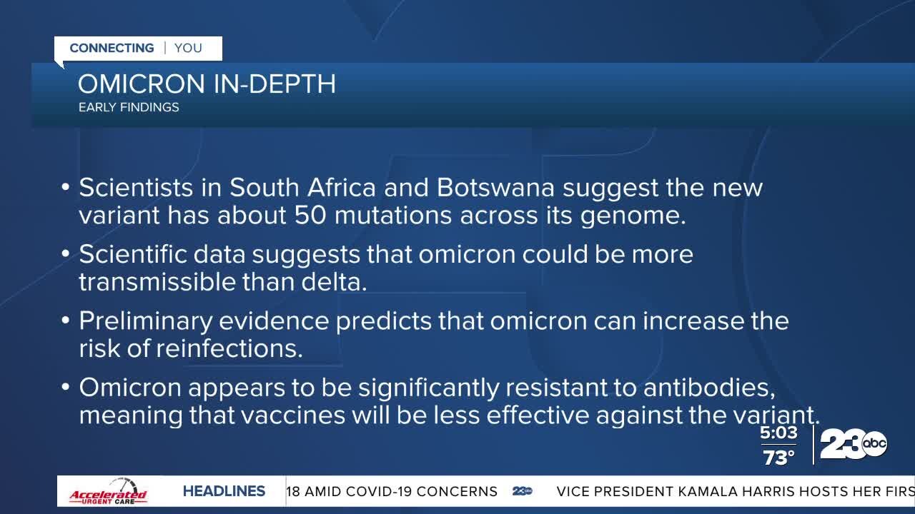 23ABC In-Depth: Omicron variant case found in California