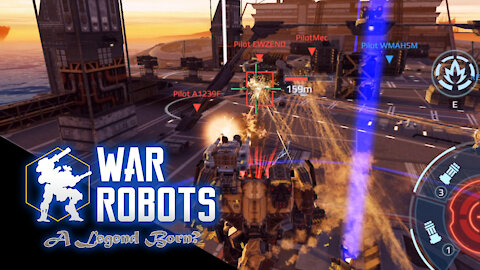 War Robots: A Legend Born? - Streak: Living Legend x2 / Titan Slayer / 14 Kills