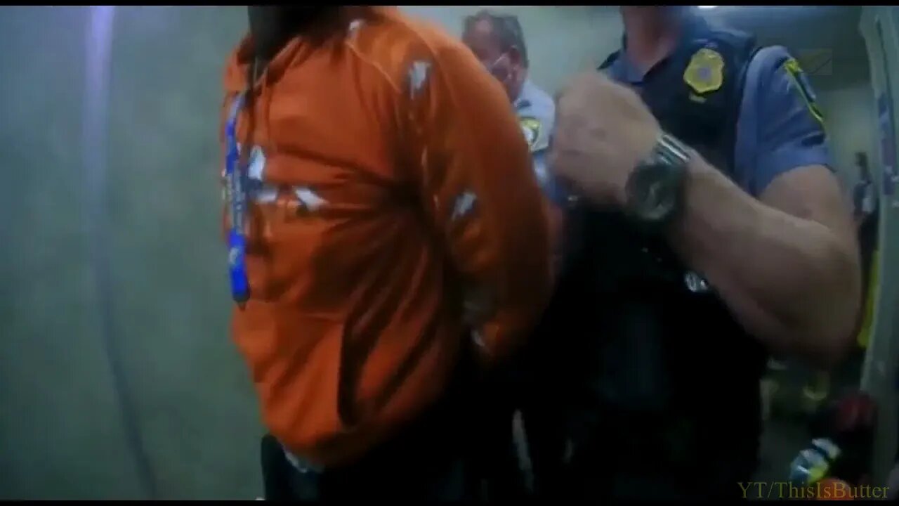 Bodycam video shows arrest of unruly passenger who caused plane’s emergency landing in OKC