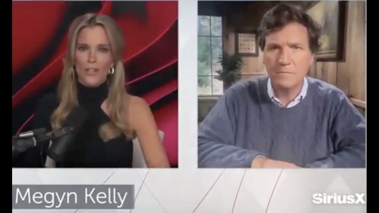 Tucker Carlson and Megyn Kelly