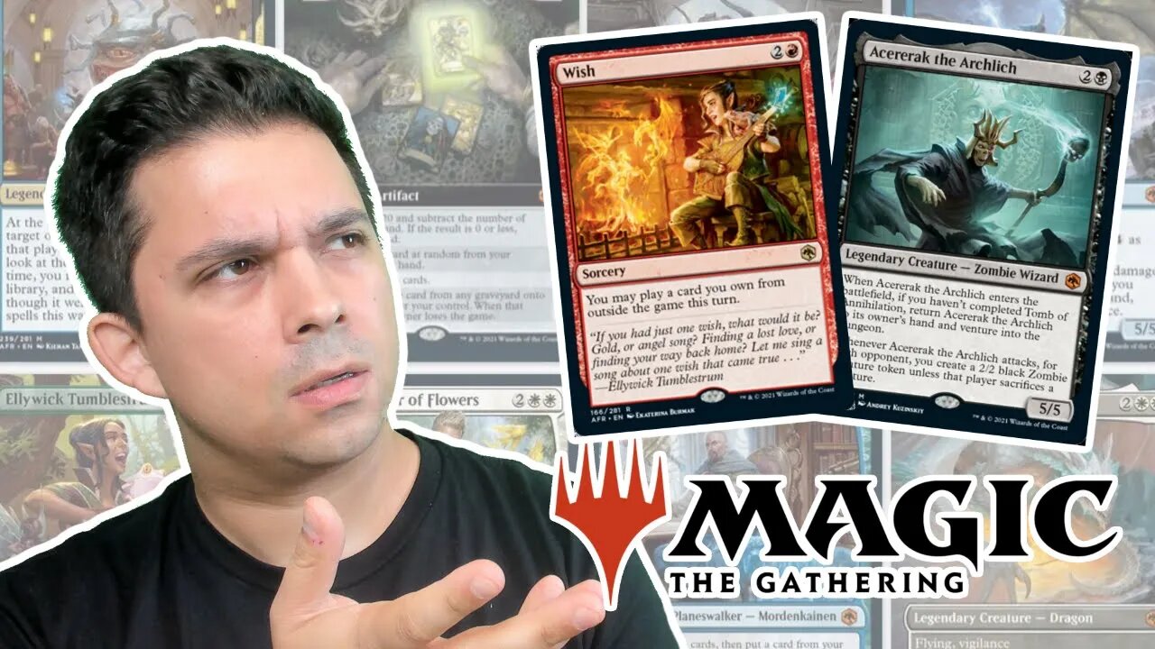 Dungeon Masters React to D&D Magic Cards