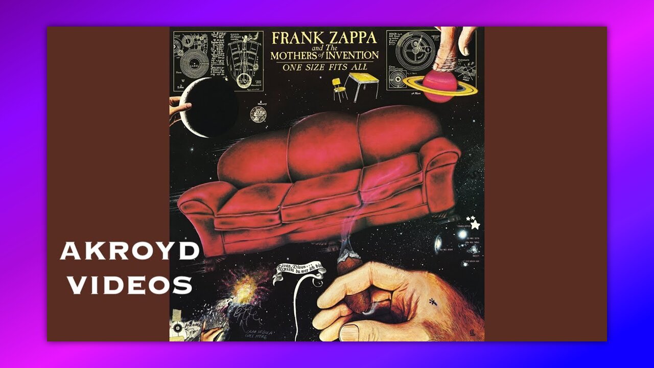 FRANK ZAPPA - SOFA NO.1 - BY AKROYD VIDEOS