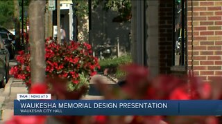 Waukesha Christmas Parade memorial design presentation