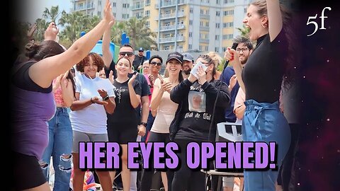 God Opened Her Eyes - She Doesn't Need Glasses Anymore!