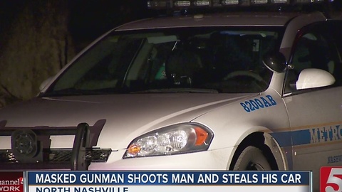 Car Theft Victim Robbed, Shot In Legs