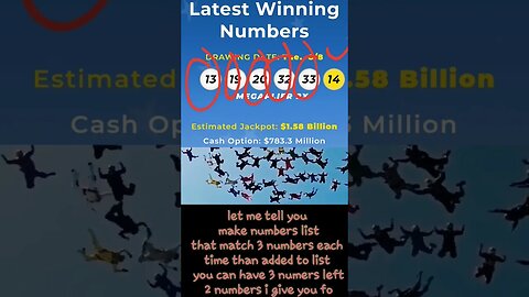 secret trick to hit jackpot like 1.5 billion in mega million is revealed #megamillions #shorts