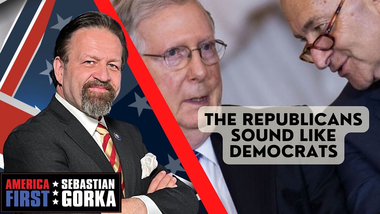 The Republicans sound like Democrats. John Solomon with Sebastian Gorka on AMERICA First