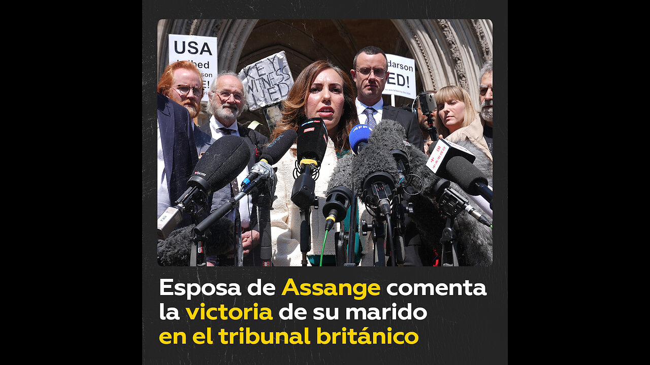 Stella Assange pide a EE.UU. que “abandone el caso” de su marido