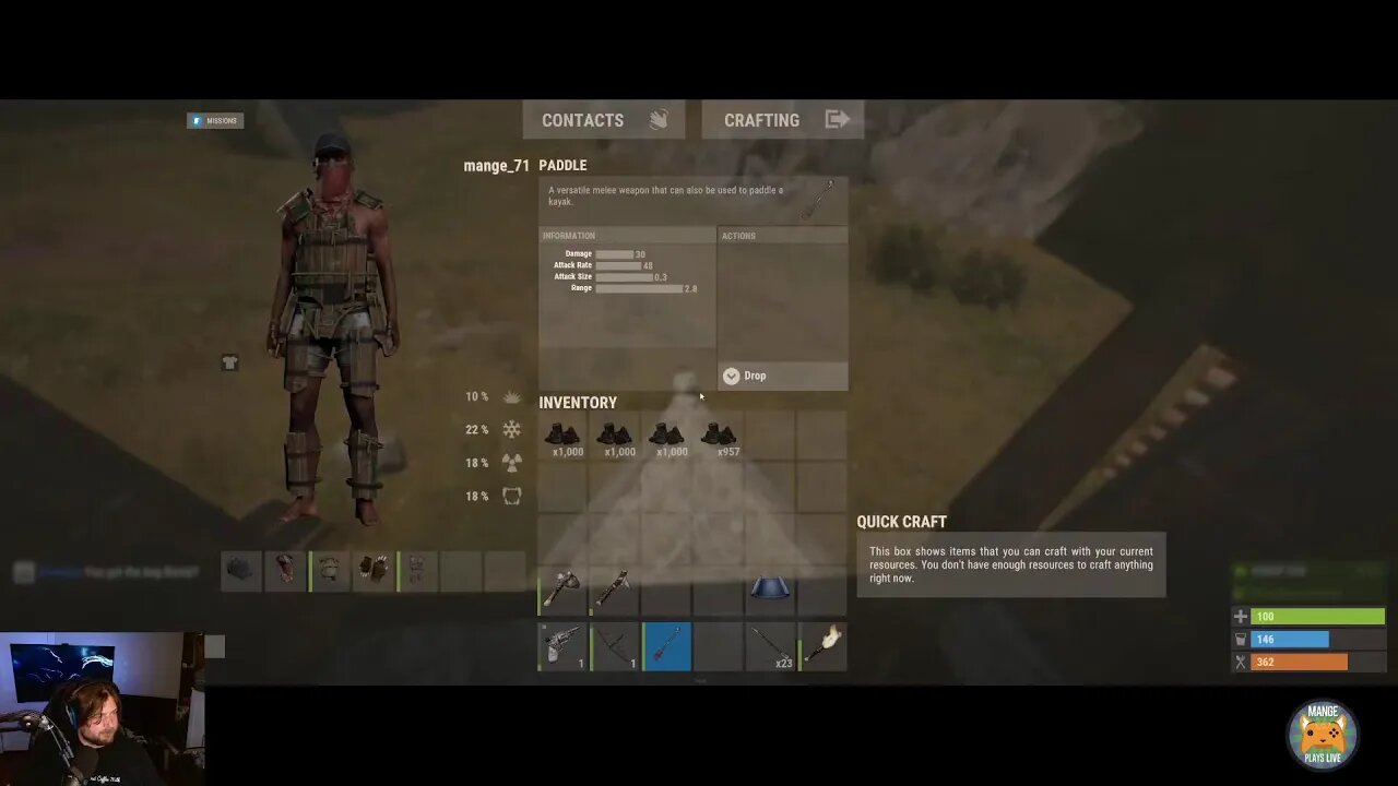 Mange Plays RUST (Part 30) short