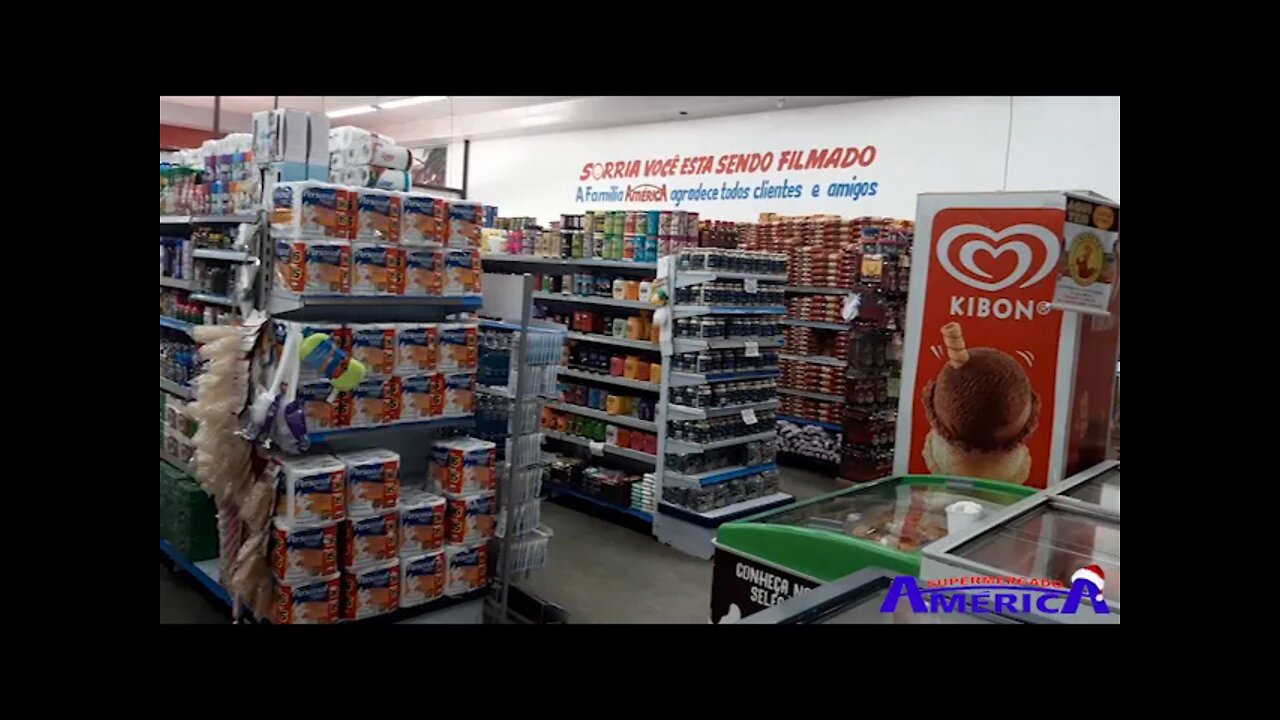 Promoção de Natal do Supermercado America confira