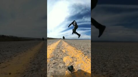 خدعة ركوب درجات نارية