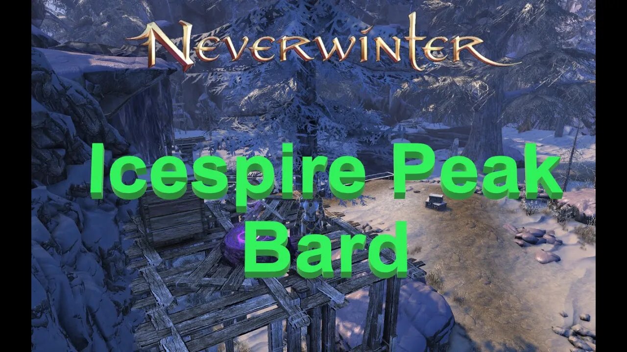 Neverwinter (pt-BR) Icespire Peak Bard