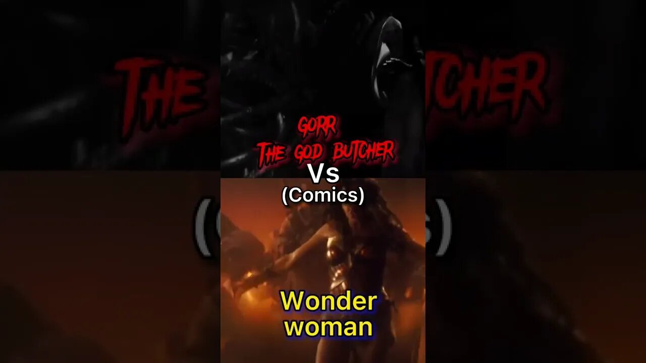 Goor Vs Wonder Woman DC #shorts