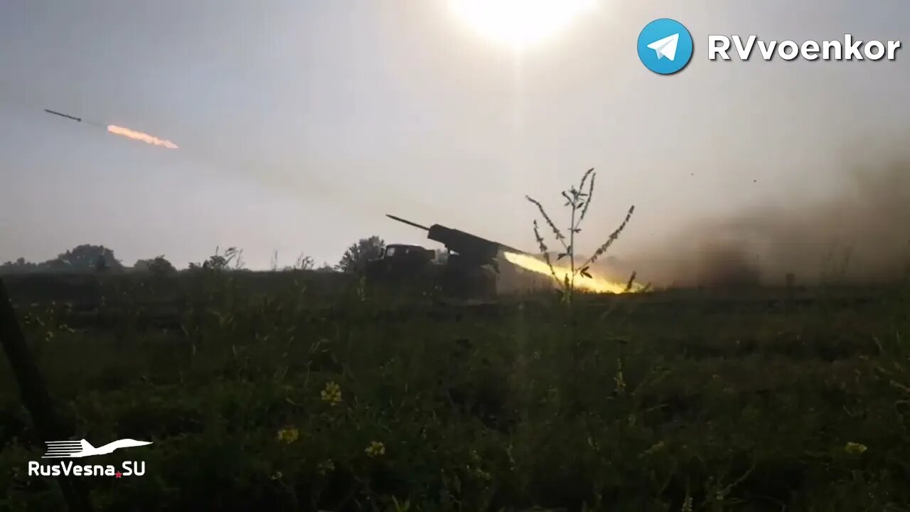 Rocket Artillery Of The "O" Grouping Inflicts Deadly Blows On Ukrainian Forces In Donbass