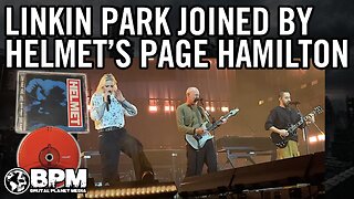 Linkin Park Joined by HELMET's Page Hamilton on Stage