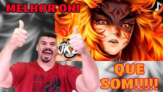 REACT Rengoku Oni (Demon Slayer) - A CHAMA LUNAR JKZ - MELHOR DO MUNDO