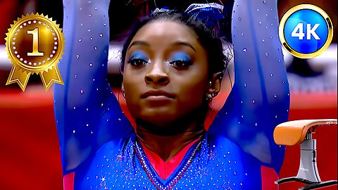 Simone BILES🇺🇸🥇Vault AA Final 2021 U.S WAG Olympic Team Trials *Cheng & Amanar* (NBC.4K)