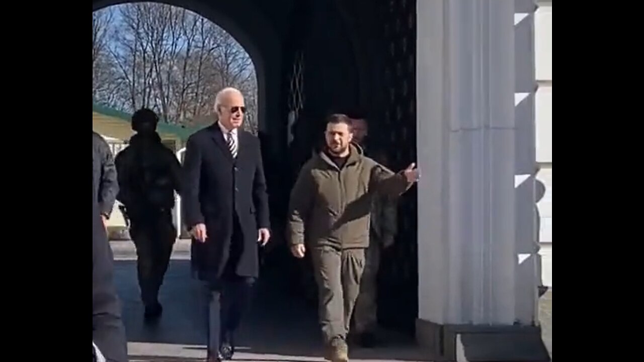 Biden Makes Surprise Visit to Ukraine, Meets Zelensky