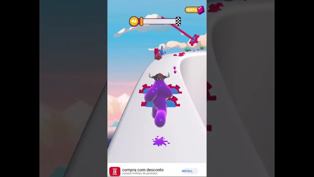 Blob Runner 3D All Levels Gameplay Android, IOS (Level 46-50)