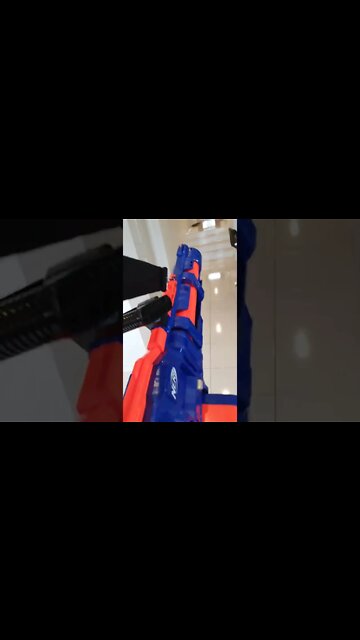 Nerf Elite Titan CS-50 Automatic - Test - Hit Subscribe for more