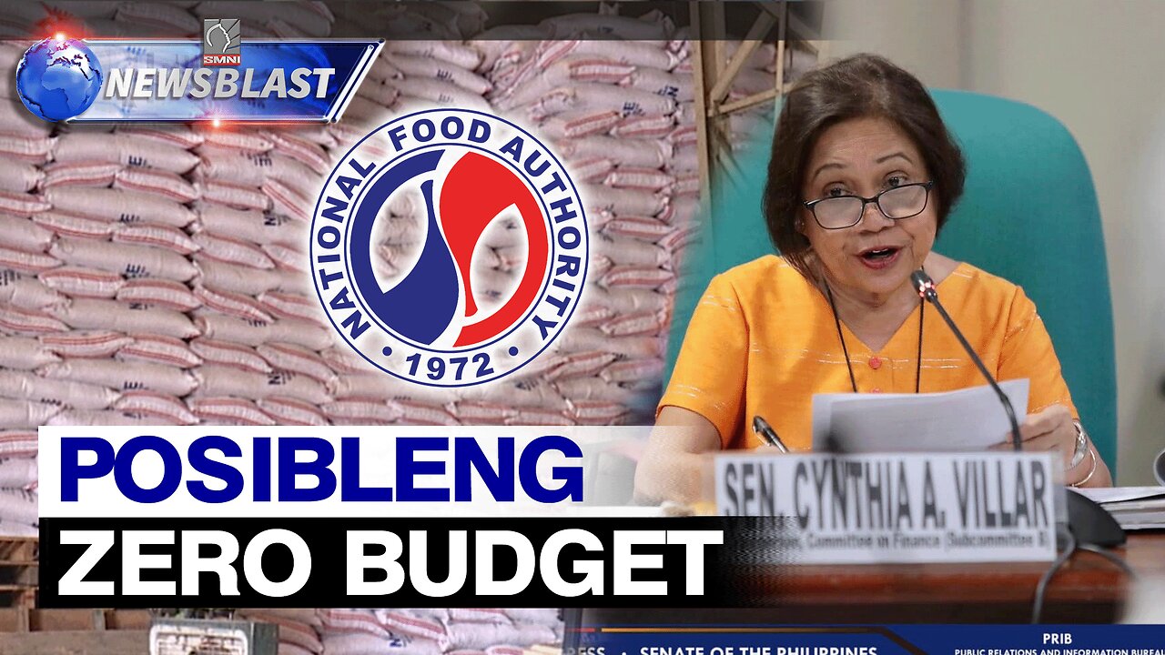 Posibleng zero budget ng NFA sa 2024, nilinaw ni Sen. Cynthia Villar