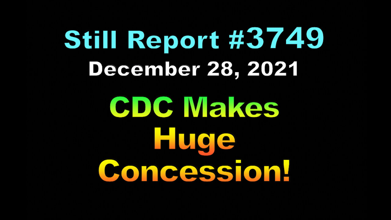 CDC Makes Huge Concession, 3749