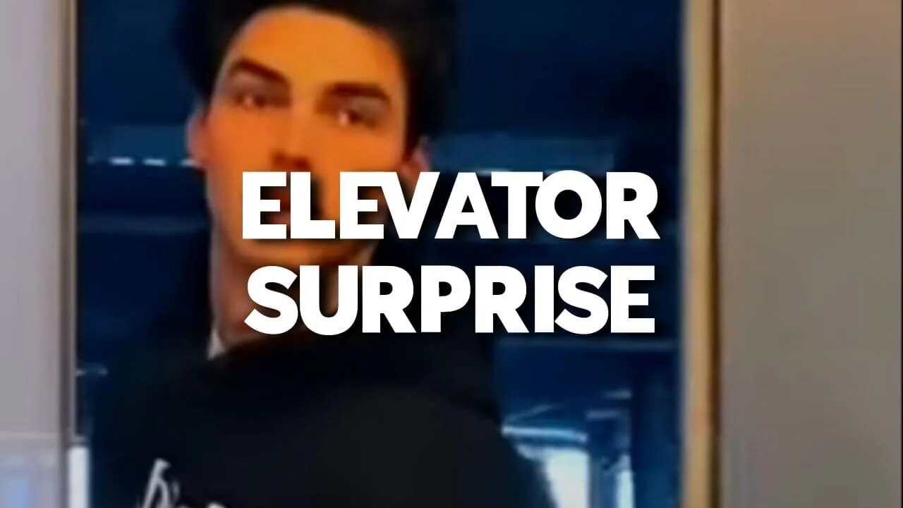 POV: they walk into the elevator