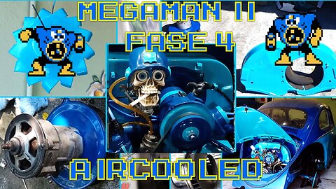 FUSCA MEGA MAN - FASE 4 AIRMAN - MOTOR AIRCOOLED 1600