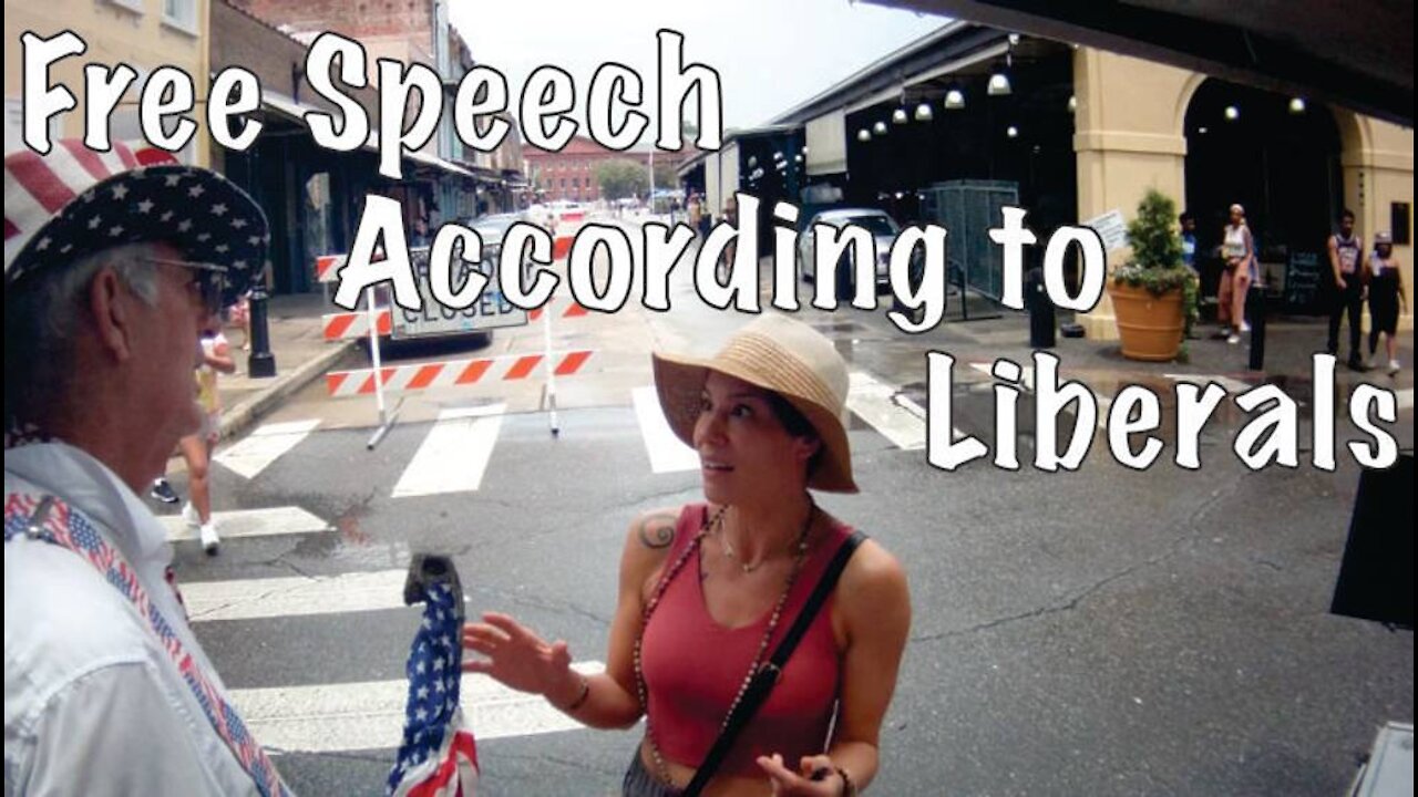 Free Speech According To Liberals