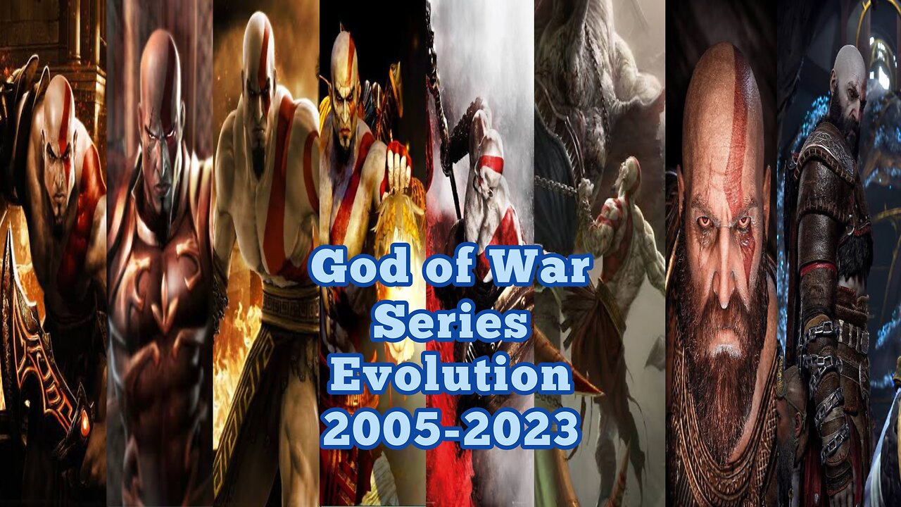 God of War Series Evolution 2005-2023