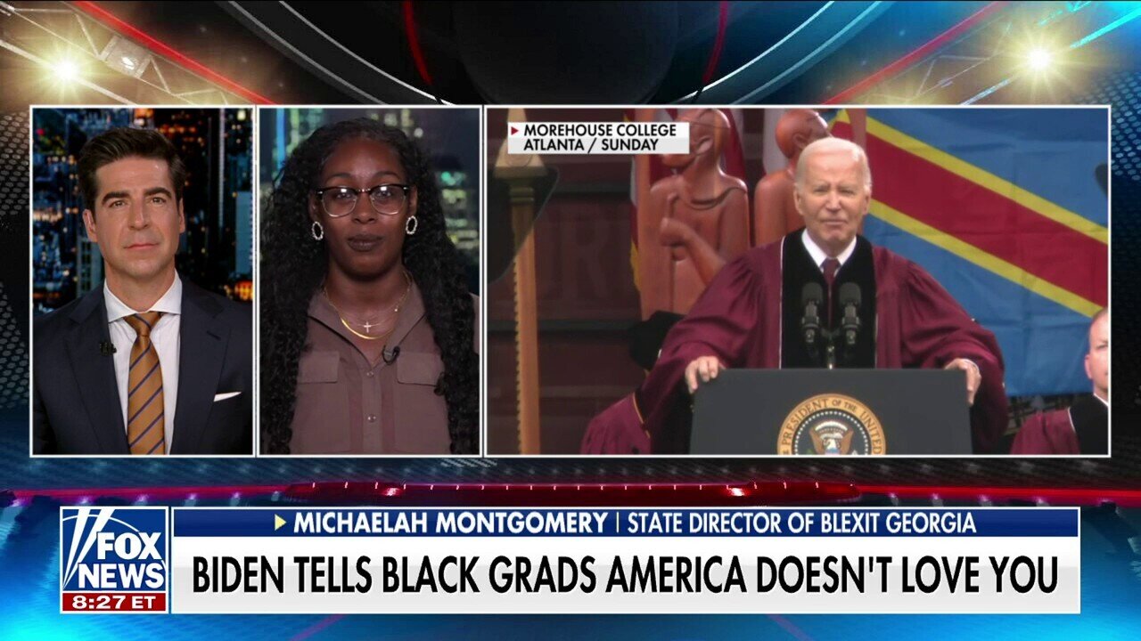 Michaelah Montgomery: Biden's Speech Was A 'Tone Deaf Attempt' To Get The Black Vote