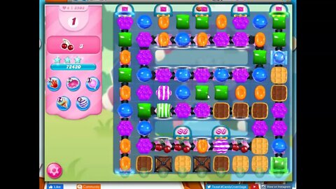 Candy Crush Level 3503 Talkthrough, 16 Moves 0 Boosters