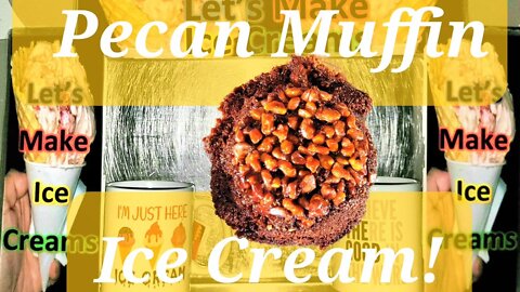 Ice Cream Making Pecan Muffin