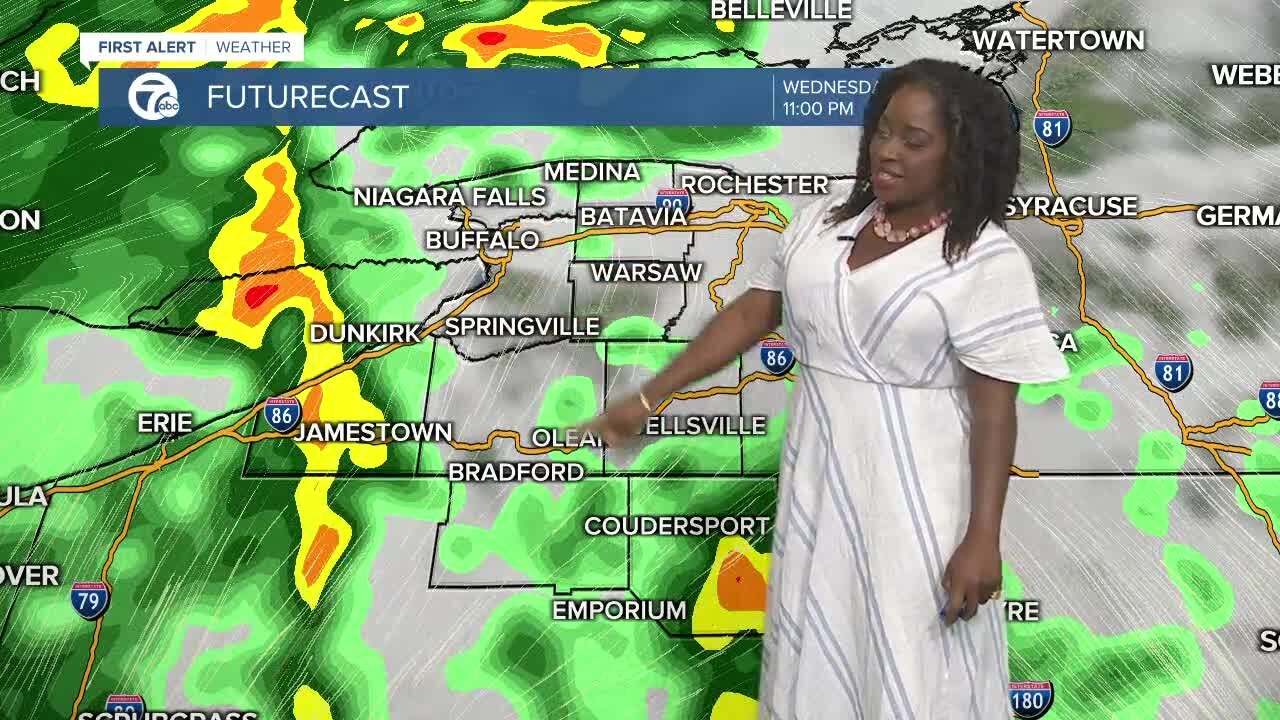 7 First Alert Forecast 11 p.m. Update, Tuesday, August 21