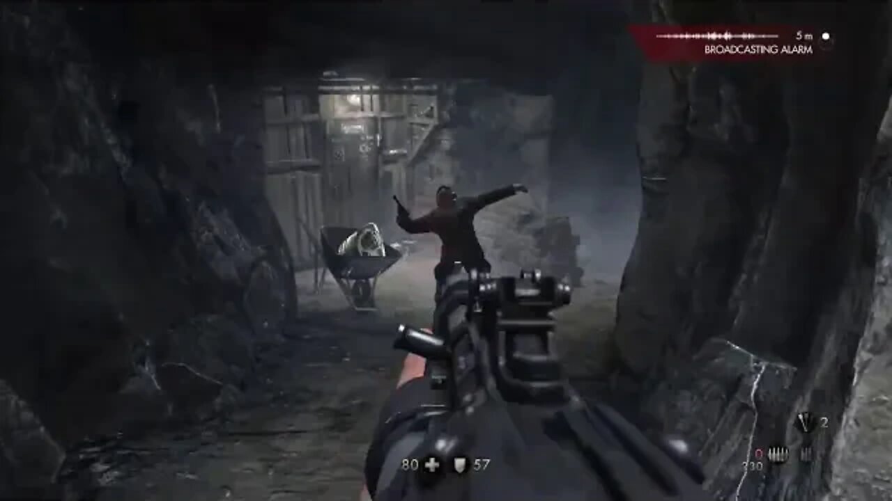 Wolfenstein: The Old Blood Part 9-The Tavern Is Attacked