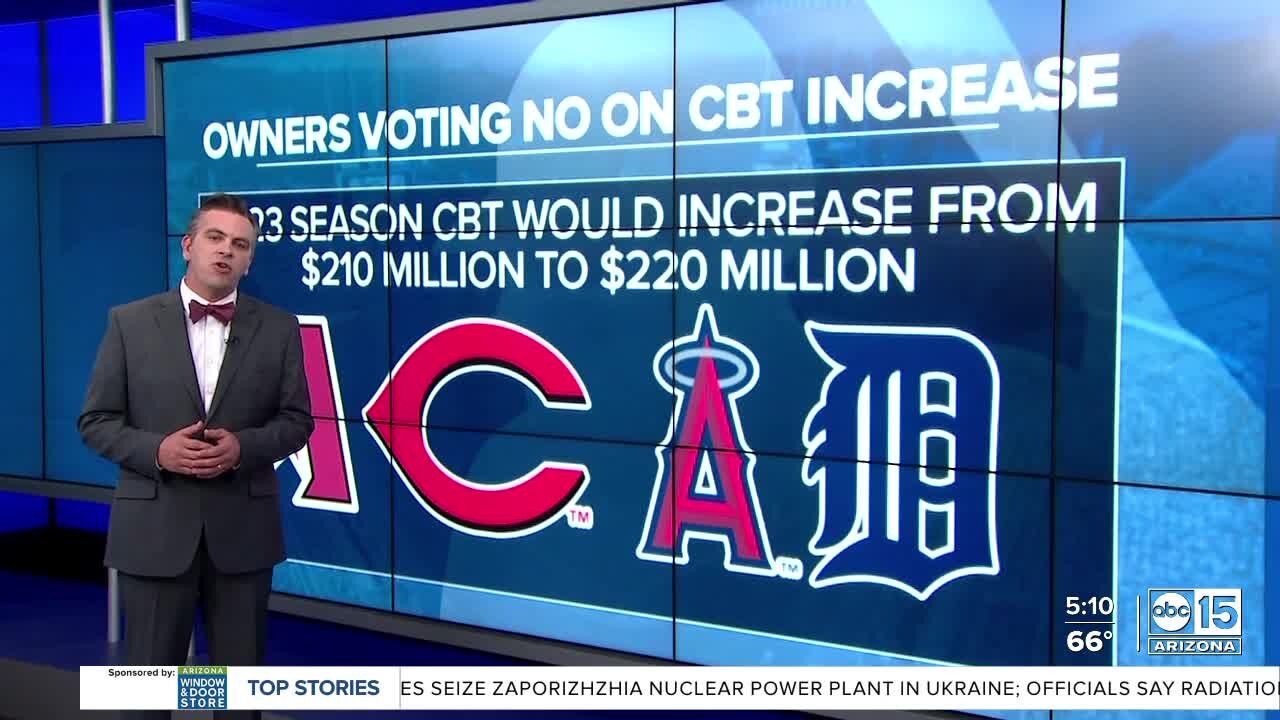 Arizona Diamondbacks owner against proposed "luxury tax" threshold