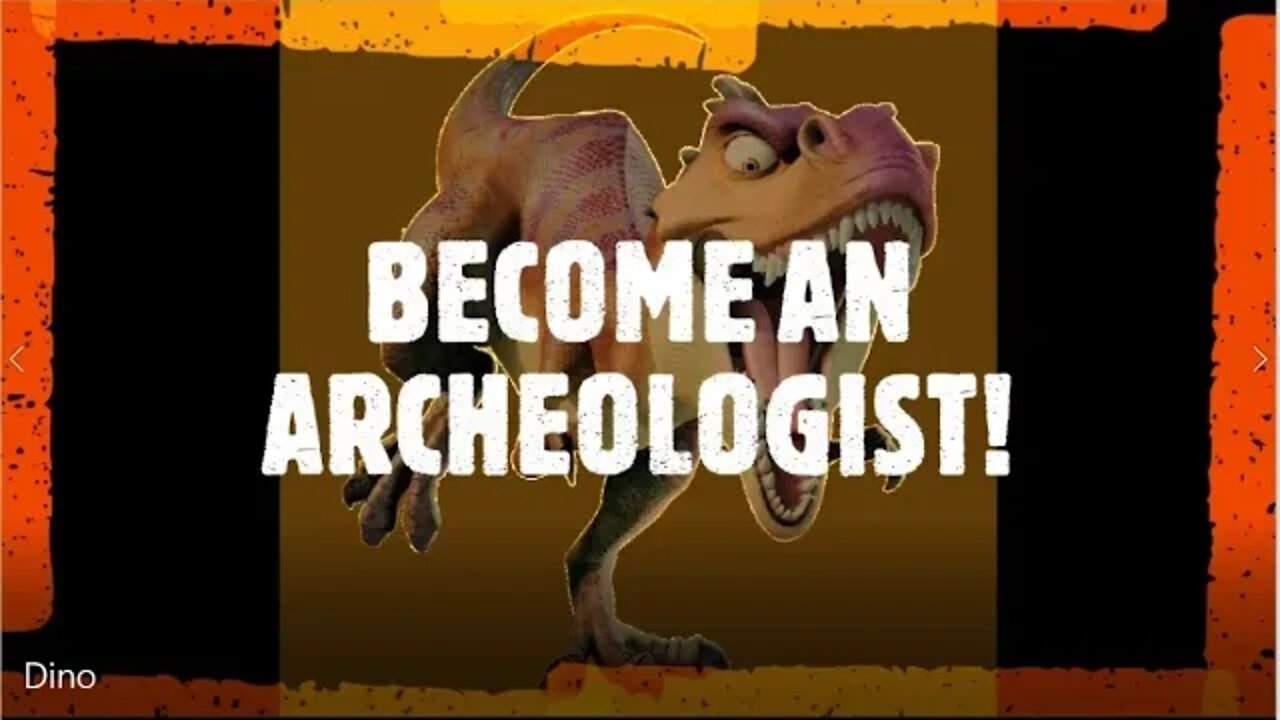 Become an Archeologist with the Dino Dig for kids!