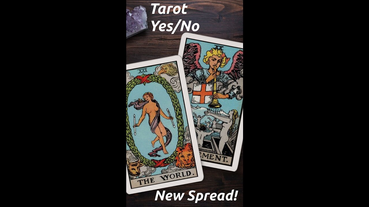 A Great YES/NO Tarot spread YOU can try now!