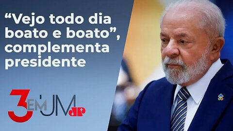 Lula sobre minirreforma ministerial: “Não comecei tratativas”