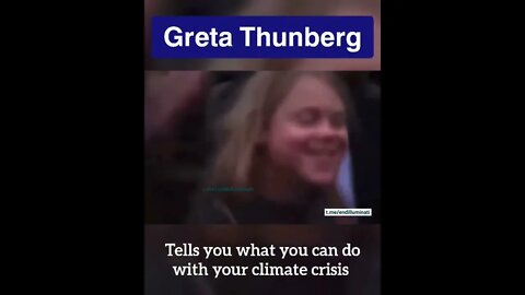 𝗚𝗿𝗲𝘁𝗮 𝗧𝗵𝘂𝗻𝗯𝗲𝗿𝗴 on Climate Crisis