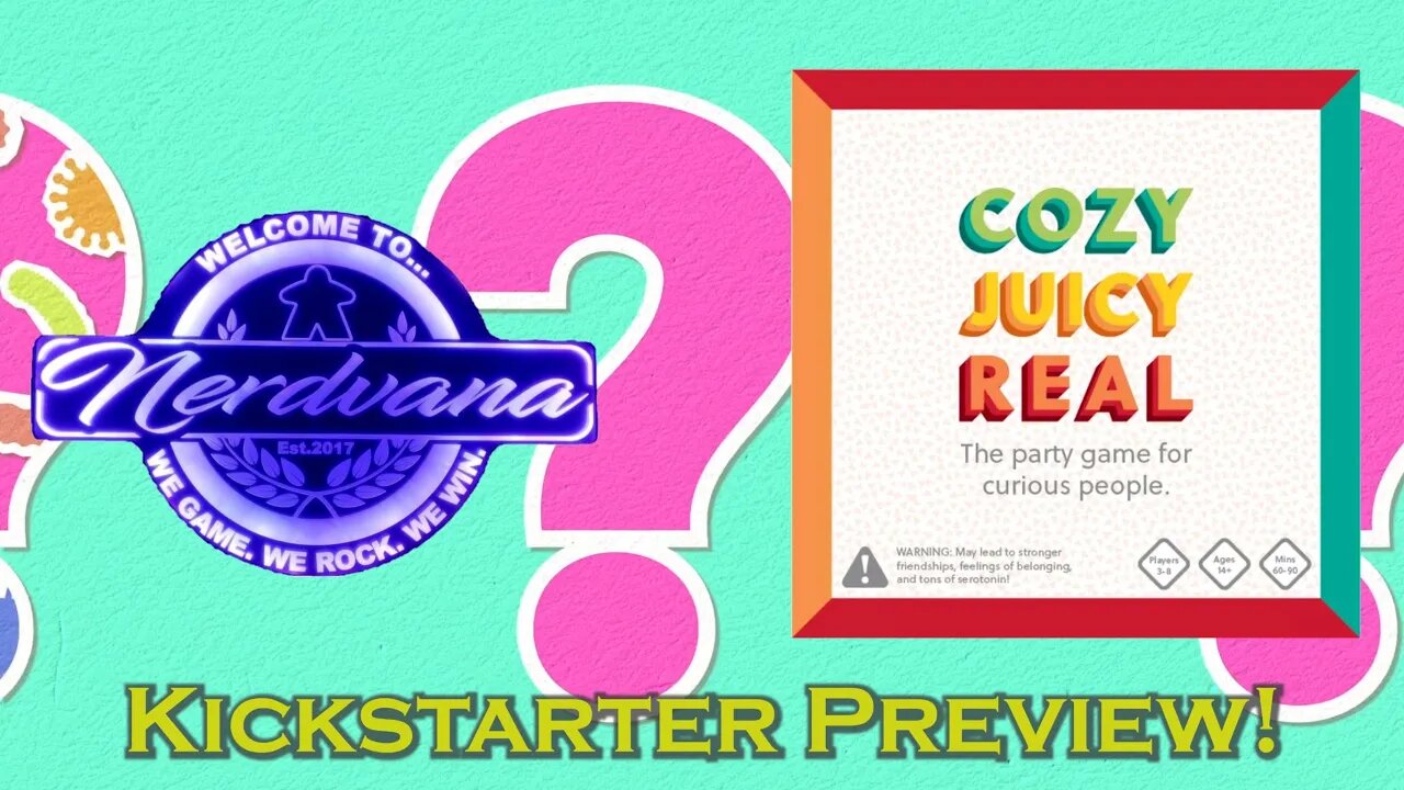 Cozy Juicy Real Kickstarter Preview!