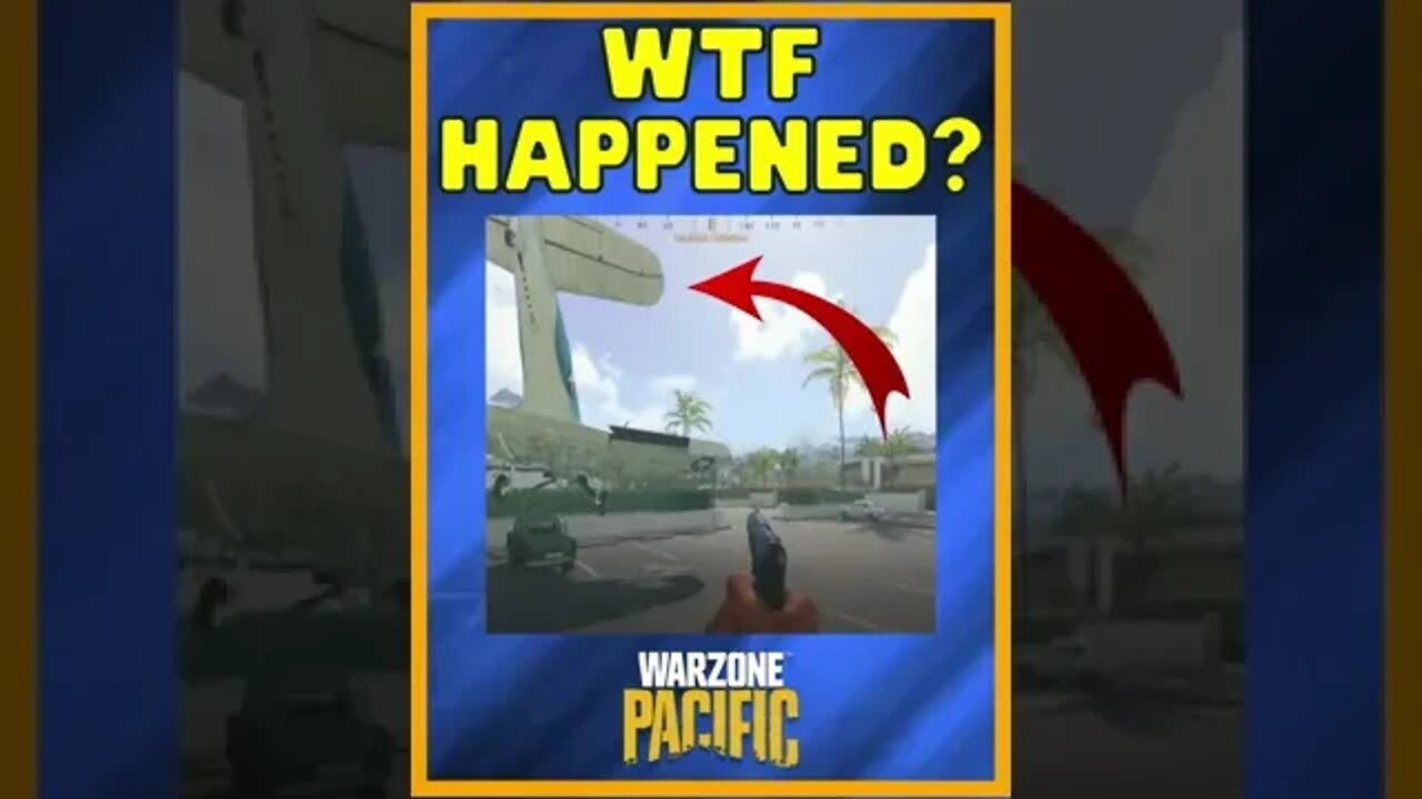 WTF Happened To My Plane? | Warzone Shorts #shorts