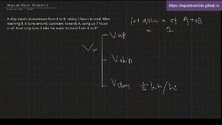 Ships On Water: Problem 2
