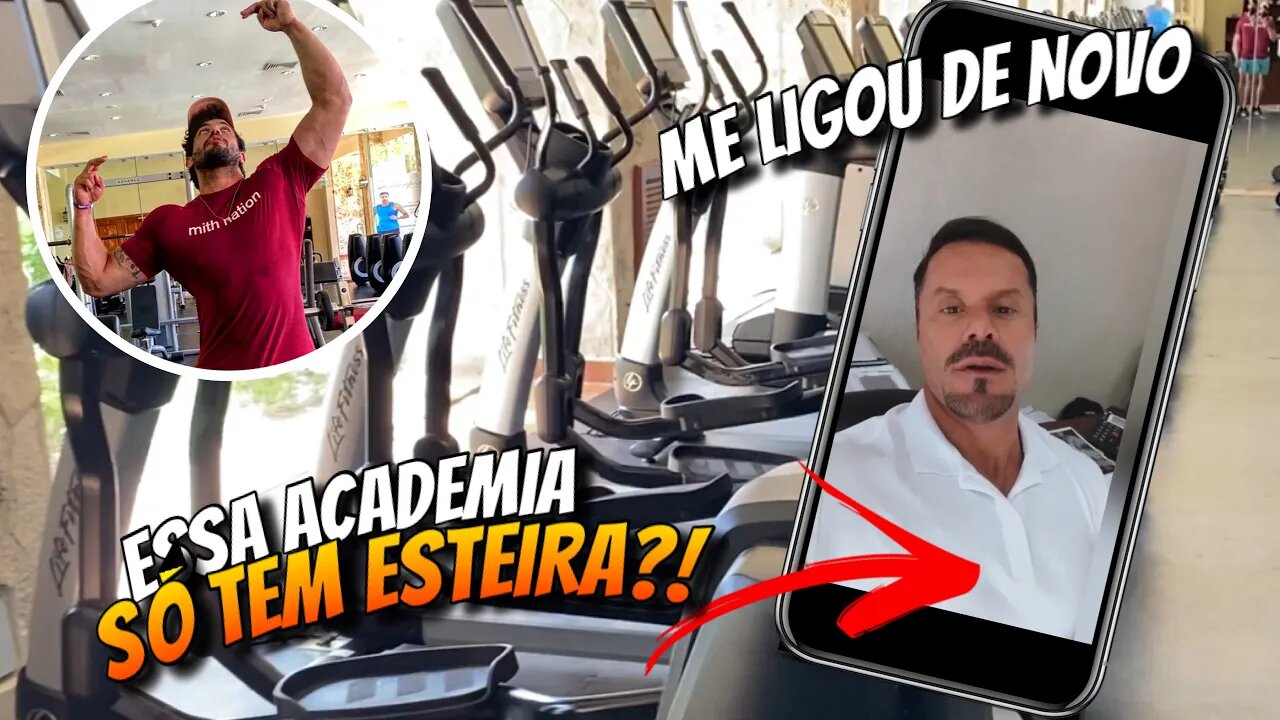 SERÁ QUE O RENATO CARIANI APROVOU A ACADEMIA QUE ACHEI EM CANCÚN?