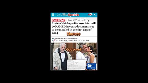 Epstein names coming out