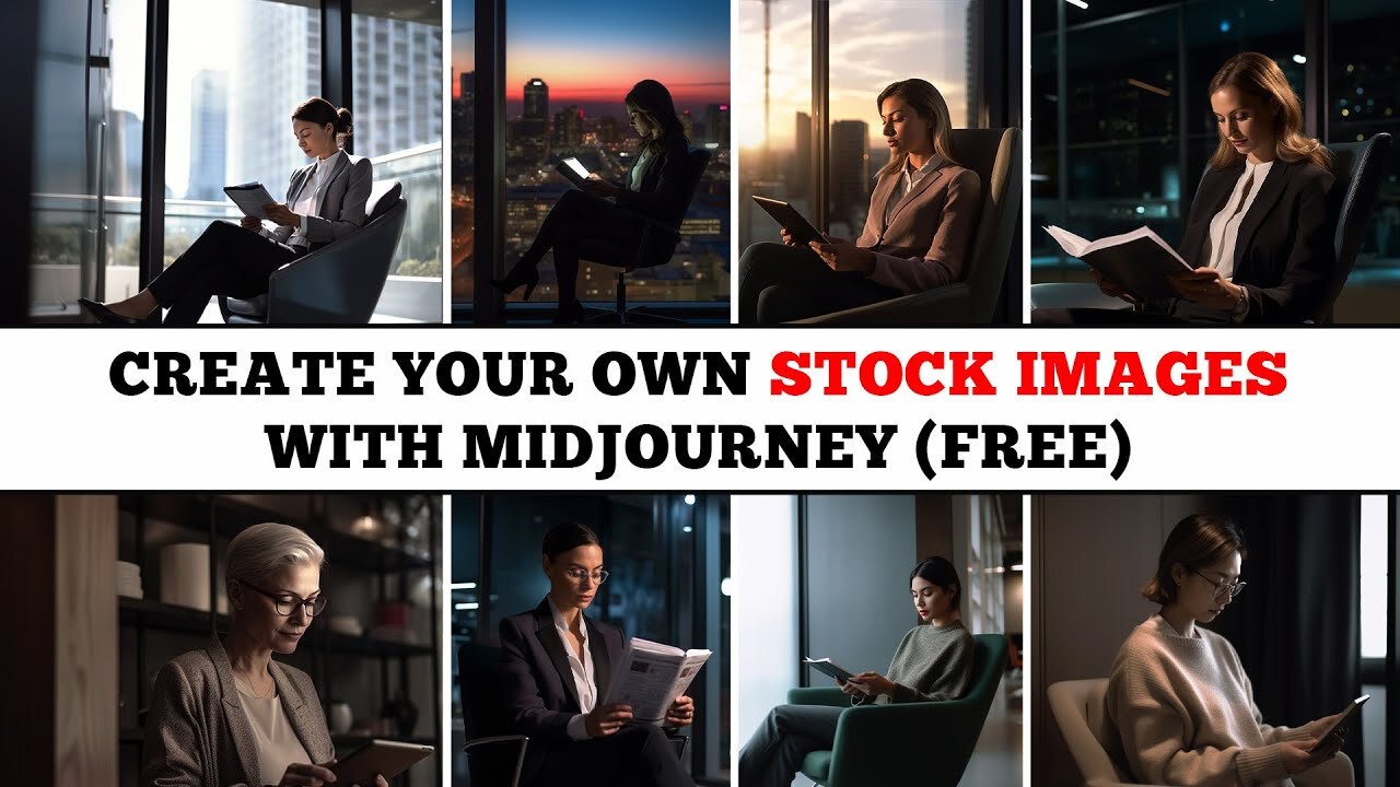 How To Create Your Own (Free) Stock Photos With Midjourney V5 and ChatGPT