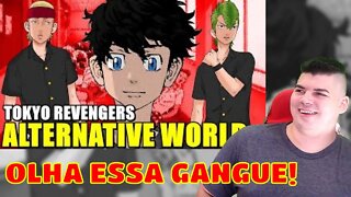 REACT VAMOS FORMAR UMA GANGUE! Tokyo Revengers A.W EP. 01 O NOVO ARCO DE TR - MELHOR DO MUNDO