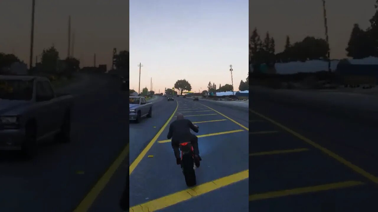 GTA V Gangster 🥵 #gtav #gta5 #gta #stunt #drift #cardrift #bike #bikestunt #abnoob