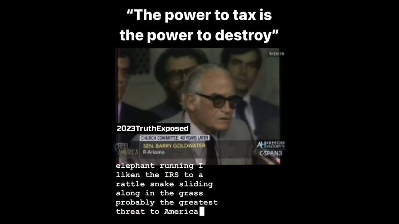 "The Power to Tax is The Power to Destroy"